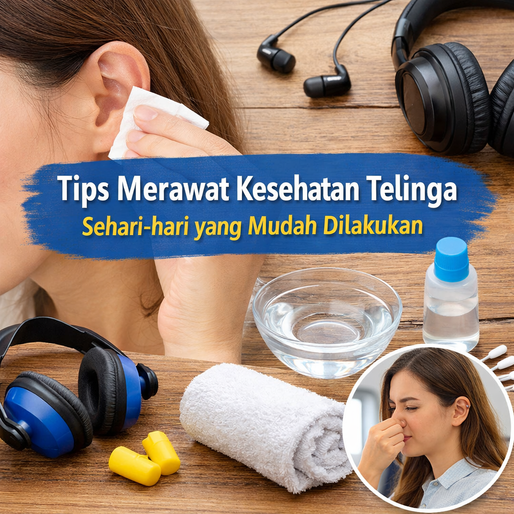 Tips Merawat Kesehatan Telinga